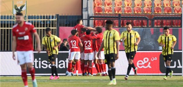 ترتيب الدوري المصري بعد فوز الأهلي على المقاولون