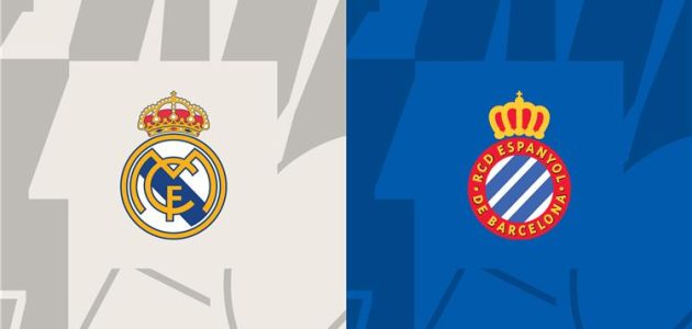 موعد والقناة الناقلة لمباراة ريال مدريد وإسبانيول اليوم في الدوري الإسباني