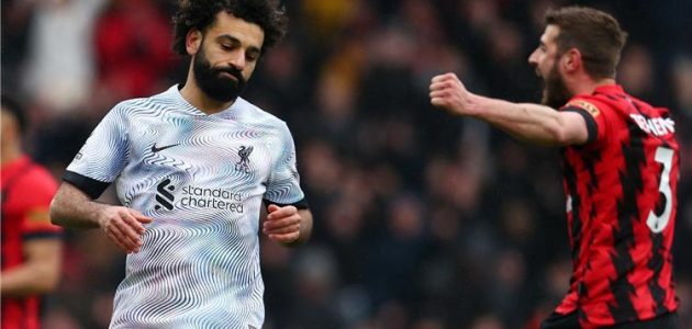 ردود أفعال جماهير ليفربول على أداء محمد صلاح أمام بورنموث: اللعنة أصابت الأسد