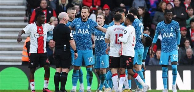 إريك داير بعد تعادل توتنهام المخيب مع ساوثهامبتون: لا نلوم إلا أنفسنا